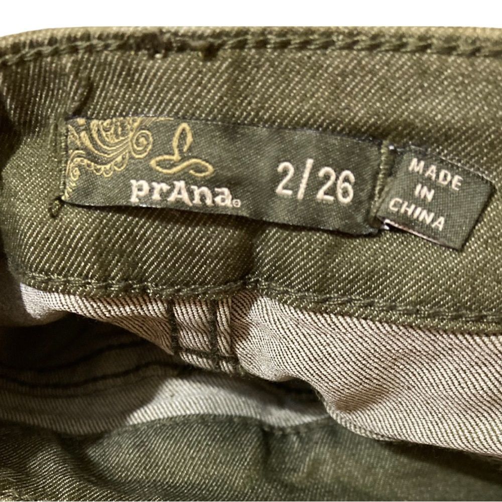 Prana Olive Green Jeans - Picture 5 of 6